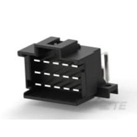 TE CONNECTIVITY Combination Line Connector, 15 Contact(S), Male, Solder Terminal 3-966140-2